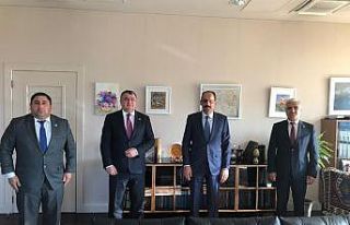 Kassanov’dan İbrahim Kalın’a ziyaret