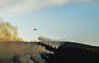 Kastamonu’da dün başlayan orman yangını söndürüldü