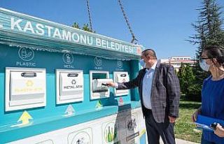 Kastamonu’da üç noktaya Mobil Atık Merkezi konuldu