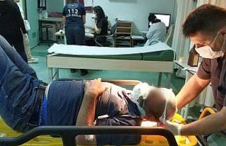 Kayalıklardan düşen alkollü şahıs hastanelik...