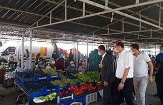 Kaymakam Akpay’dan korona virüs denetimi