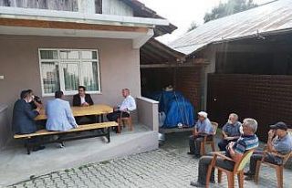 Kaymakam köy ziyaretlerini sürdürüyor