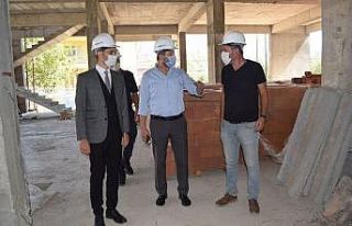 Kaymakam Soylu ve Başkan Demirci incelemelerde bulundu