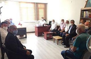 Kaymakam Türköz, muhtarlarla bir araya geldi