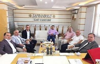 Kaymakam Türköz’den Safranbolu TSO’ya ziyaret