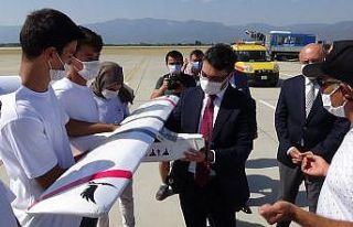 Kaymakam Ünsal, Göktürk Kartalları İHA projesini...
