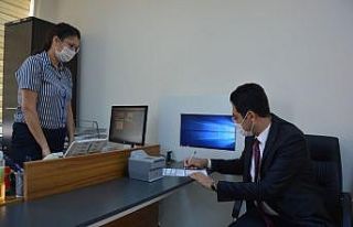 Kaymakam Yıldırım ilçesine öncülük etti