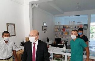 Kaymakam’dan korona virüs denetimi