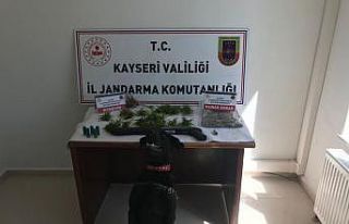 Kayseri’de 100 gram kubar esrar ele geçirildi