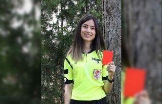 Kayseri’nin tek klasmanda bayan hakemi