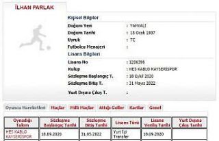 Kayserispor İlhan ile sözleşme yaptı