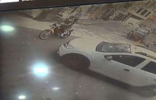 Kaza ânı saniye saniye kameraya yansıdı