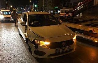 Kaza yaptı inkar etti, polise zor anlar yaşattı