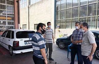 Kılınç, KSS esnafını ziyaret etti