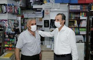 Kılınç, Turgut Reis Mahallesi esnafını ziyaret...