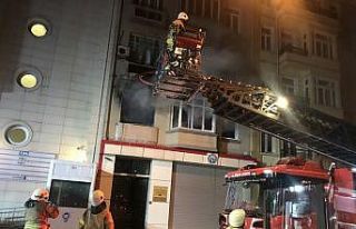 Kırgızistan Konsolosluk binasında yangın