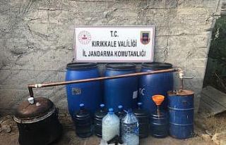 Kırıkkale’de kaçak rakı operasyonu: 950 litre...