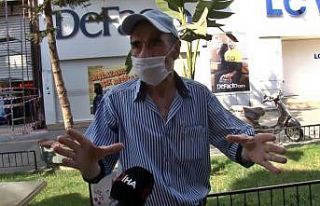 Kısıtlamaya takılıp maaşını çekemeyen yaşlı...