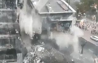 Kızılay binasının ardından İŞKUR binasının...