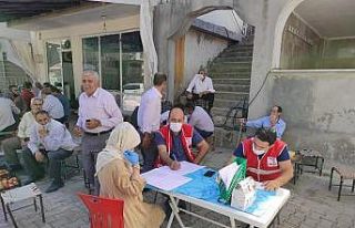 Kızılay tırı Sason’da kan topladı