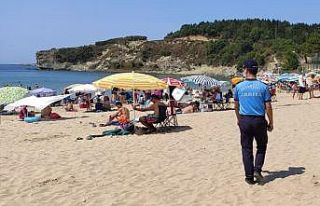 Kocaeli’deki plajlardaki denetimler sürüyor