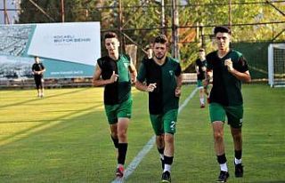 Kocaelispor U19 lige Büyükşehir spor tesislerinde...