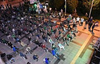 Kocaelispor’un ilk maçının heyecanı Belsa Plaza...