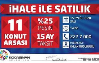 Kocasinan Belediyesi’nden 15 ay taksitli yatırım...