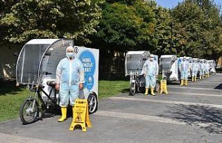 Kocasinan’da doğayla dost çevreci araç ile kesintisiz...