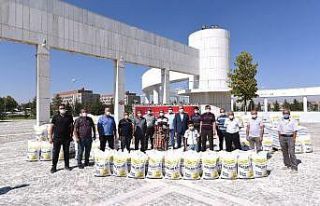 Konya Büyükşehir’den çiftçiye Macar fiği tohumu...