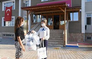 Konyaaltı Belediyesi’nden öğrencilere hijyen...