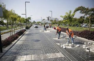 Konyaaltı Sahil Yolu’na bakım