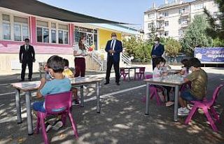 Konya’da yüz yüze eğitimin ilk günü başladı