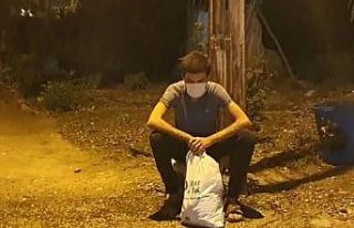 Köpek seslerine uyanan vatandaşlar hırsız yakaladı