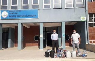 Körfez’de bin 600 kilo atık pil toplandı