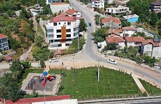 Körfez’deki boş alanlar park oluyor