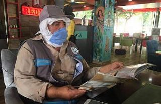 Korona ile savaşana görevlilere anlamlı destek