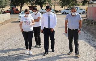 Köylerde Asfalt çalışmaları sürüyor