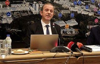KTÜ Rektörü Prof. Dr. Hamdullah Çuvalcı basınla...