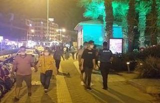 Kuşadası polisinden 15 ayrı noktada korona virüs...