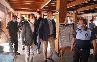 Kuyucak’ta korona virüs denetimi yapıldı