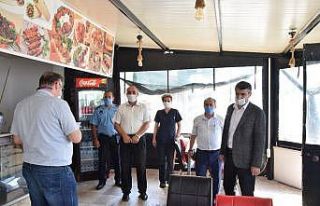 Lapseki’de covid-19 denetimi