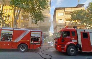 Lokantadaki yangın korkuttu