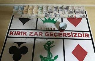 Lunaparkta kumar oynatan 5 kişi gözaltına alındı