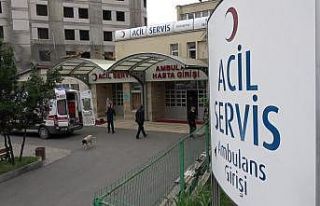 Madende iş kazası; 1 yaralı