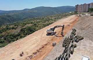Mahalle sakinlerini sevindiren çalışmada sona yaklaşılıyor