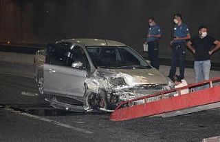 Malatya’da alt geçitte trafik kazası: 2 yaralı