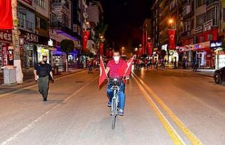 Malatya’da bisikletli denetim