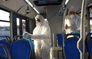 Malatya’da okullar açıldı dezenfekte çalışmaları...