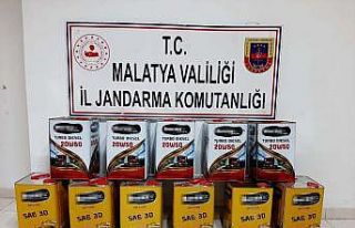 Malatya’da sahte motor yağı operasyonu